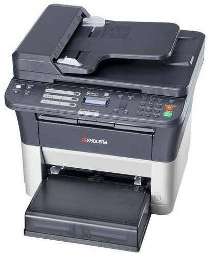 МФУ лазерный Kyocera FS-1025MFP (1102M63RU0/RUV/RU2/NX2) A4 Duplex белый