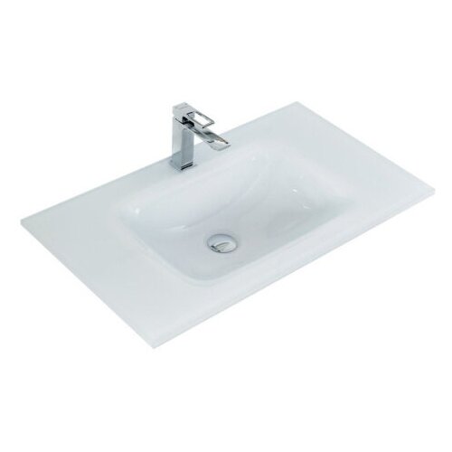 Раковина BelBagno BB810/465-LV-VTR-BL 81 белый глянцевый belbagno раковина belbagno 120 l bb1200 480 lv mr l белая