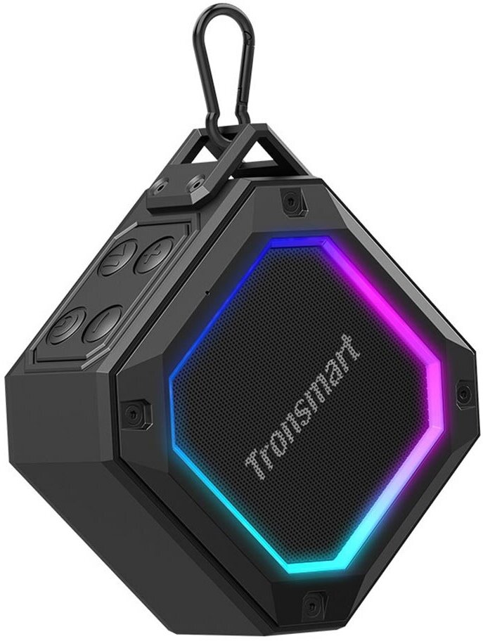 Портативная колонка Bluetooth с подсветкой Tronsmart Element Groove 2 10W black