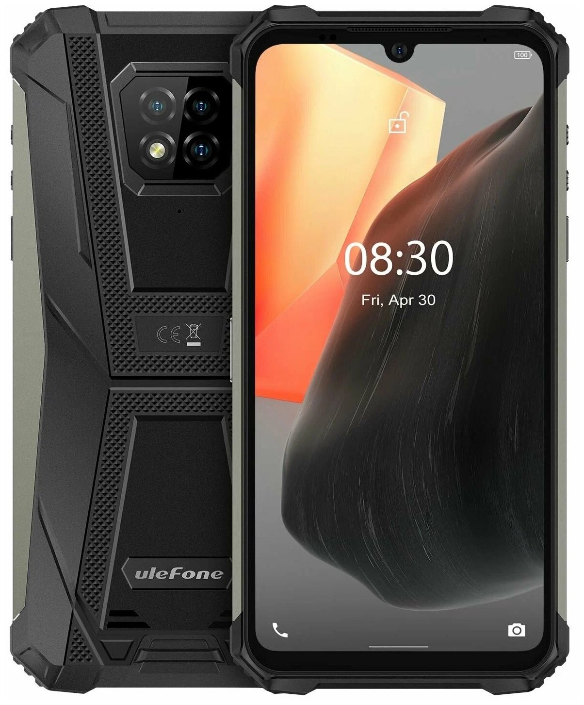 Смартфон Ulefone Armor 8 Pro 8/128 ГБ, черный/серый