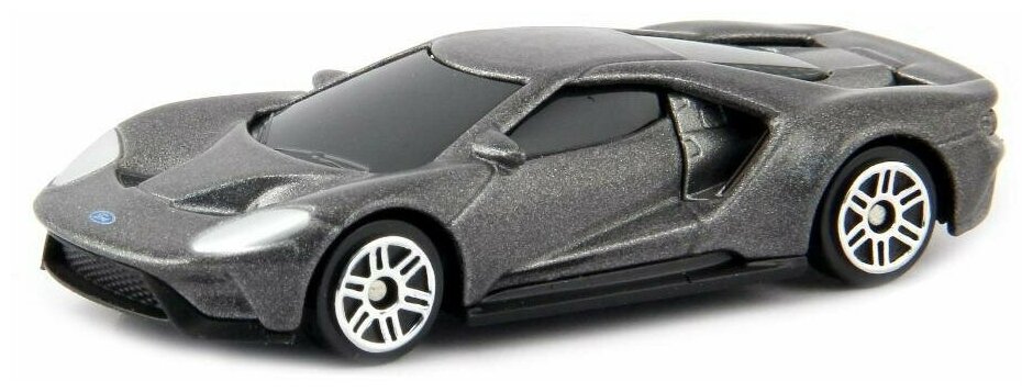 Машинка металлическая Uni-Fortune RMZ City 1:64 Ford GT 2019 (цвет серый)