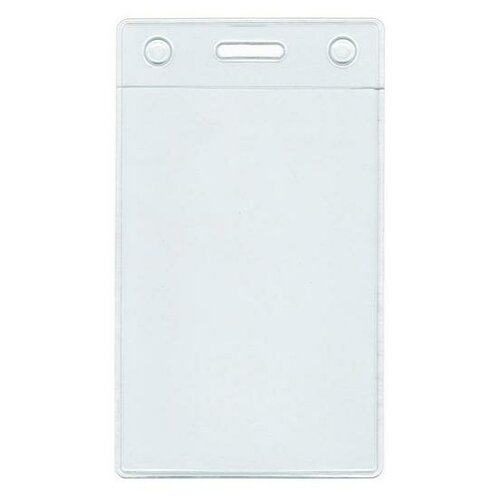 Бейджи КНР Вертикальные 63х111 мм вкладыш 60х90 мм 250 мкм K-3V 10 шт 335₽