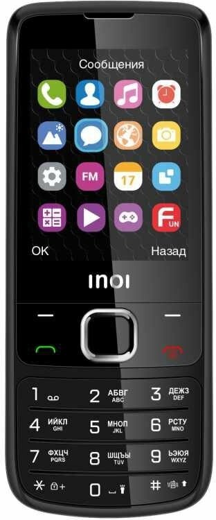 Телефон Inoi 243 black