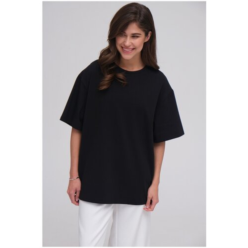 фото Футболка оверсайз черная onesize unisex razaliya roys