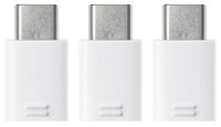 Переходник Samsung microUSB - USB Type-C (EE-GN930K) комплект черный