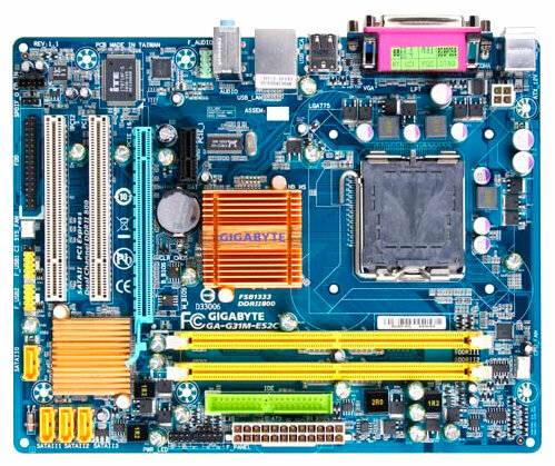 Материнская плата GIGABYTE GA-G31M-ES2C (rev. 1. x)