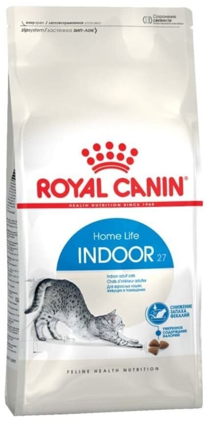 Royal Canin Для домашних кошек c нормальным весом 1-7 лет (Indoor 27), 10кг - фотография № 18