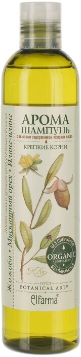 Шампунь Botanical Art Арома Крепкие корни Иланг-иланг-Мускатынй орех-Жожоба 350 мл 1 шт