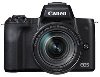 Фотоаппарат со сменной оптикой Canon EOS M50 Kit черный 15-45mm 15-45mm IS STM LP-E12