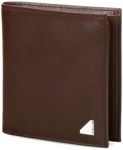 Бумажник Cerruti 1881 CE97004Mкор, фактура гладкая, коричневый