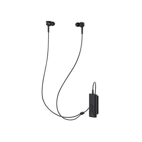 Беспроводные наушники Audio-Technica ATH-ANC100BT, mini jack 3.5 mm, black