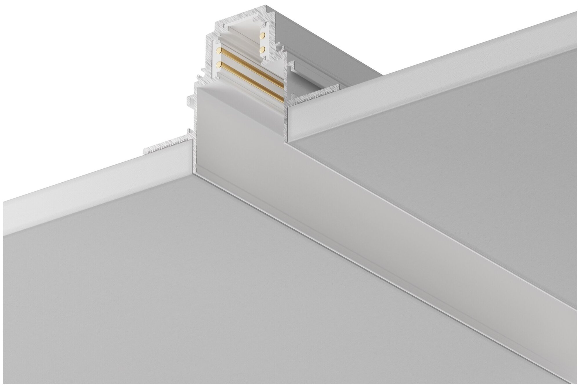 Шинопровод 2м Gravity встраиваемый белый Technical - фото №6