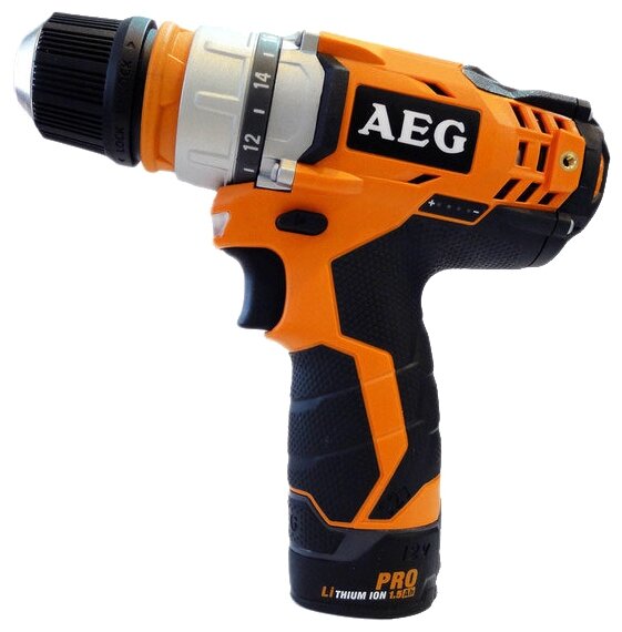 Аккумуляторная дрель AEG Powertools BBS 12C2 LI-202B (2 аккумулятора 2 Ач зарядное устройство )