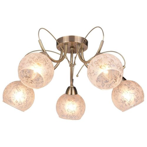 Toplight Patricia TL3740X-05AB, E27, 200 Вт, кол-во ламп: 5 шт., цвет: бронзовый