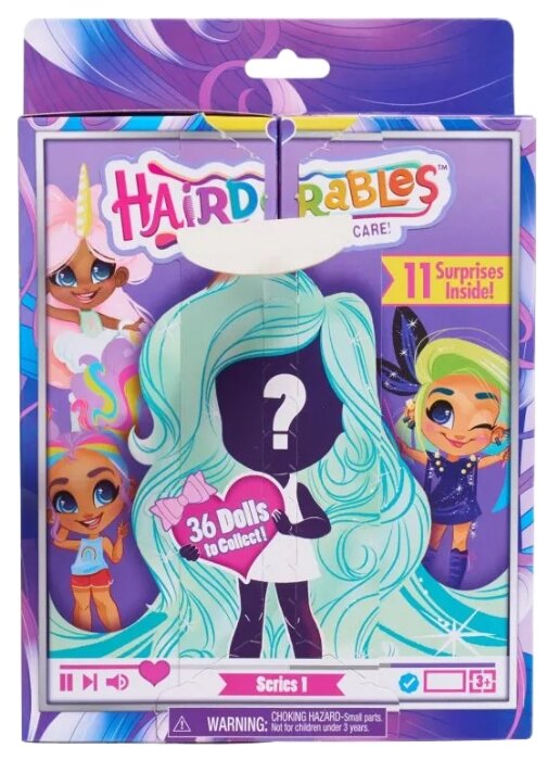 Кукла-загадка Hairdorables Стильные подружки Серия 1