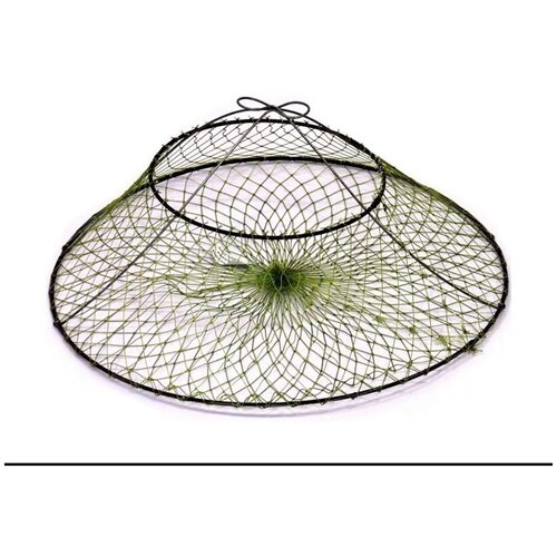 фото Раколовка конус диаметр 40 см, верша рыболовная, садок для рыбалки vkg
