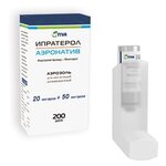 Ипратерол-аэронатив аэроз. д/ингал. доз. 20мкг+50мкг/доза 200доз №1 - изображение