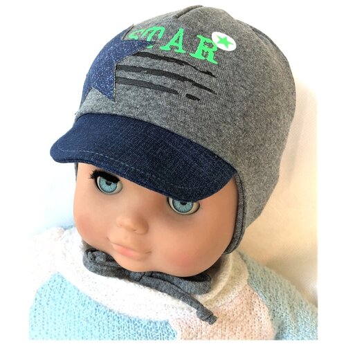 фото Шапка для мальчика 36-043/a/44-46 ajs