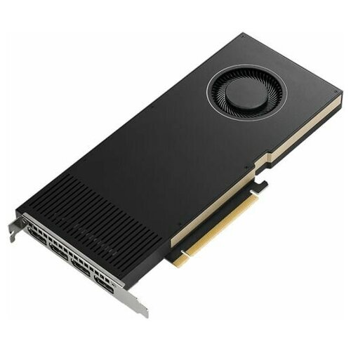 Видеокарта PCI-E nVidia RTX A4000 (900-5G190-2200-000) 16GB GDDR6 256bit 8nm 4*DP видеокарта pci e kfa2 geforce rtx 3060 1 click oc 36nsl8md6ock 8gb gddr6 128bit 8nm 1320 15000mhz hdmi 3 dp