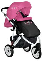 Универсальная коляска Lorelli Monza 3 Air (2 в 1) 1502 pink/black