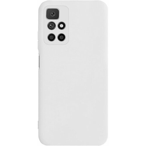 Накладка силиконовая Silicone Cover для Poco M4 Pro 5G / Xiaomi Redmi Note 11S 5G белая