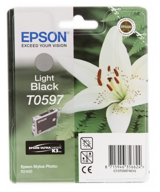 Картридж Epson C13T05974010, 440 стр, серый