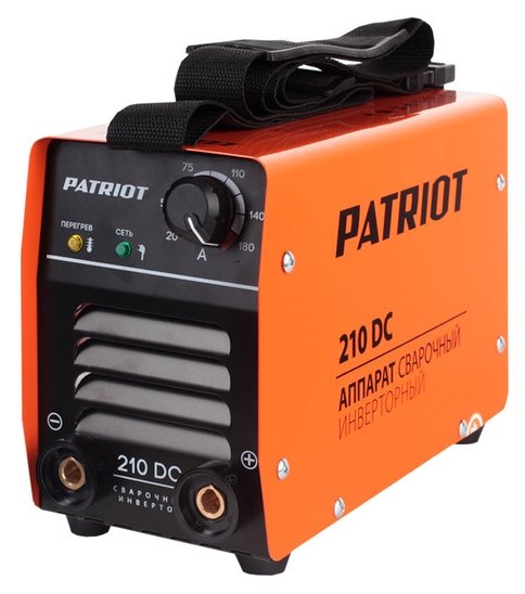 Сварочный аппарат инверторного типа PATRIOT 210 DC, MMA