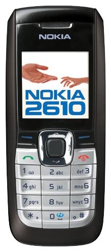 Телефон Nokia 2610, 1 SIM, черный