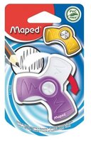 Maped Ластик Spin фиолетовый/белый