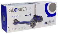 Кикборд GLOBBER Primo Plus голубой