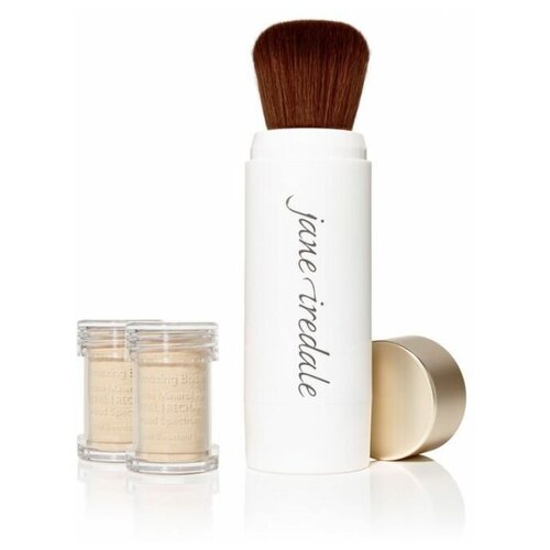 Jane Iredale, Рассыпчатая основа Amazing Base с кистью-контейнером, цвет: Light Beige