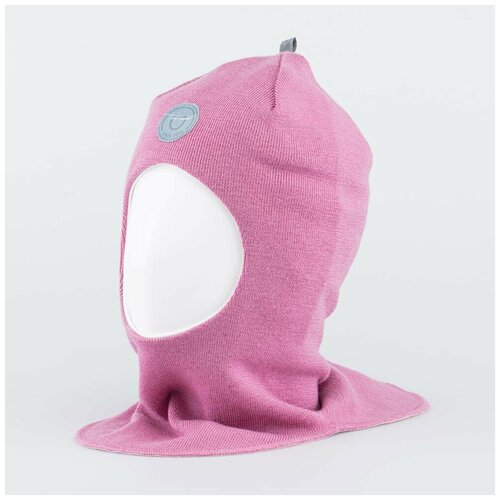 Зимняя шапка-шлем для девочки розовый котофей 07811377-40 размер 50 (3-4 года)