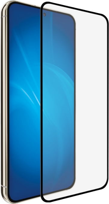 Защитное стекло для Samsung Galaxy S23+ DF sColor-132 (black)