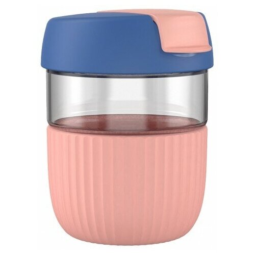 Непроливайка Xiaomi Kiss Kiss Fish Rainbow Cup Blue Peach (G-U35C)