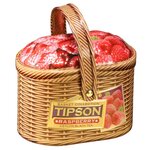 Чай черный Tipson Basket collection Raspberry подарочный набор - изображение