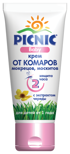 Picnic Baby Крем Репеллентный от Комаров 40 мл 12+