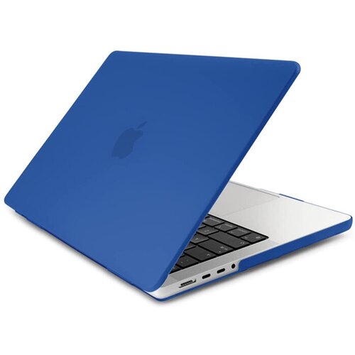 Чехол для MacBook Pro 14 2024 - 2021 M3 A2918 A2992 M2 A2779 M1 A2442 Pro Max Синяя