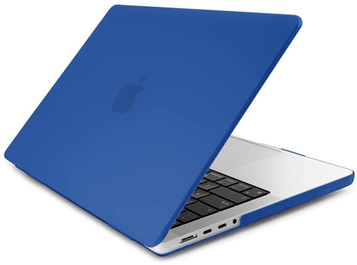 Чехол для MacBook Pro 14 2021 A2442, Nova Store, пластик, Синяя