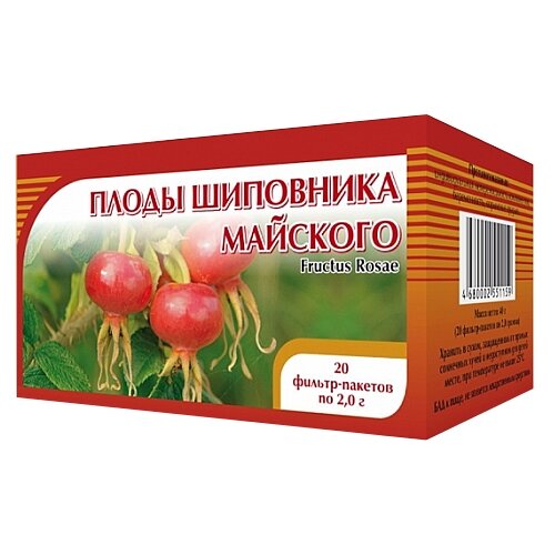 Хорст плоды Шиповника майского ф/п, 40 г, 20 шт.