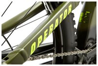 Горный (MTB) велосипед KONA Operator DL (2018) matt olive/black/yellow decals L (178-190) (требует ф