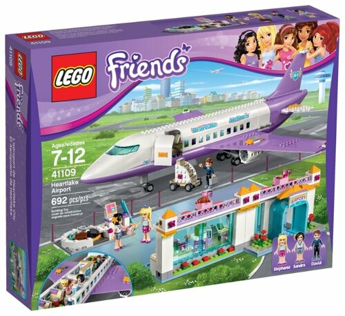 Конструктор LEGO Friends 41109 Аэропорт Хартлейка, 692 дет.