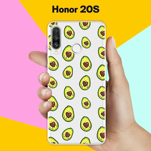 Силиконовый чехол на Honor 20S Авокадо / для Хонор 20С силиконовый чехол любитель авокадо на honor 20s