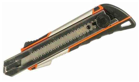 фото Строительный нож 25 мм, в металлическом корпусе с винтовым фиксатором Gigant GWK 629