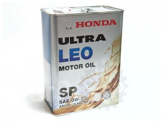 Масло Моторное Honda Ultra Leo Sp/Gf-6 0w-20 4 Л Арт. 08227-99974