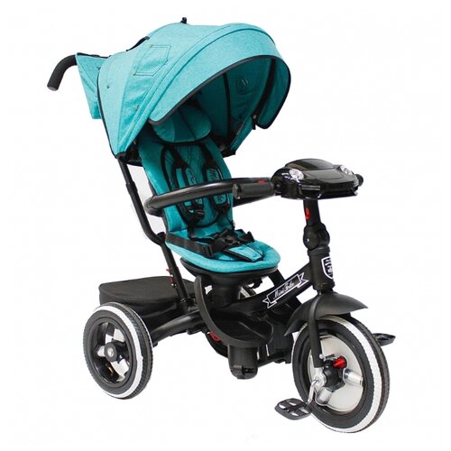 фото Трехколесный велосипед mars mini trike transformer t420, turquoise jeans