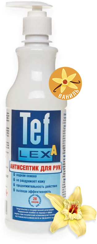 МультиДез, Тефлекс А - кожный антисептик с ароматом ванили (дозатор), 500 мл