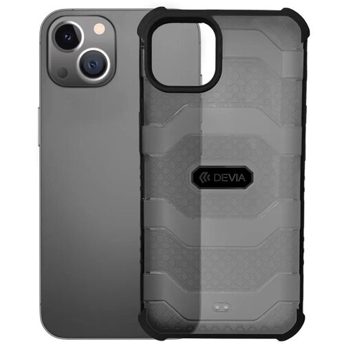 Чехол противоударный Devia Vanguard Series Shockproof Case для iPhone 13, черный