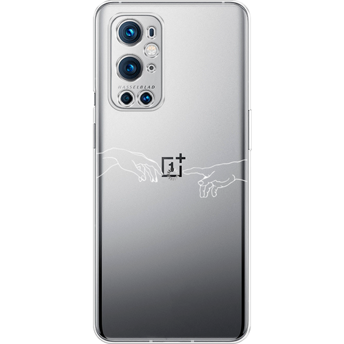 Силиконовый чехол на OnePlus 9 Pro / ВанПлас 9 Про Загрузка творения, прозрачный силиконовый чехол на oneplus 9 pro ванплас 9 про летящие одуванчики прозрачный