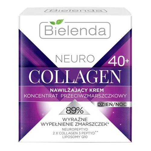 BIELENDA NEURO COLLAGEN Увлажняющий крем -концентрат против морщин 40+ дневной/ночной 50мл