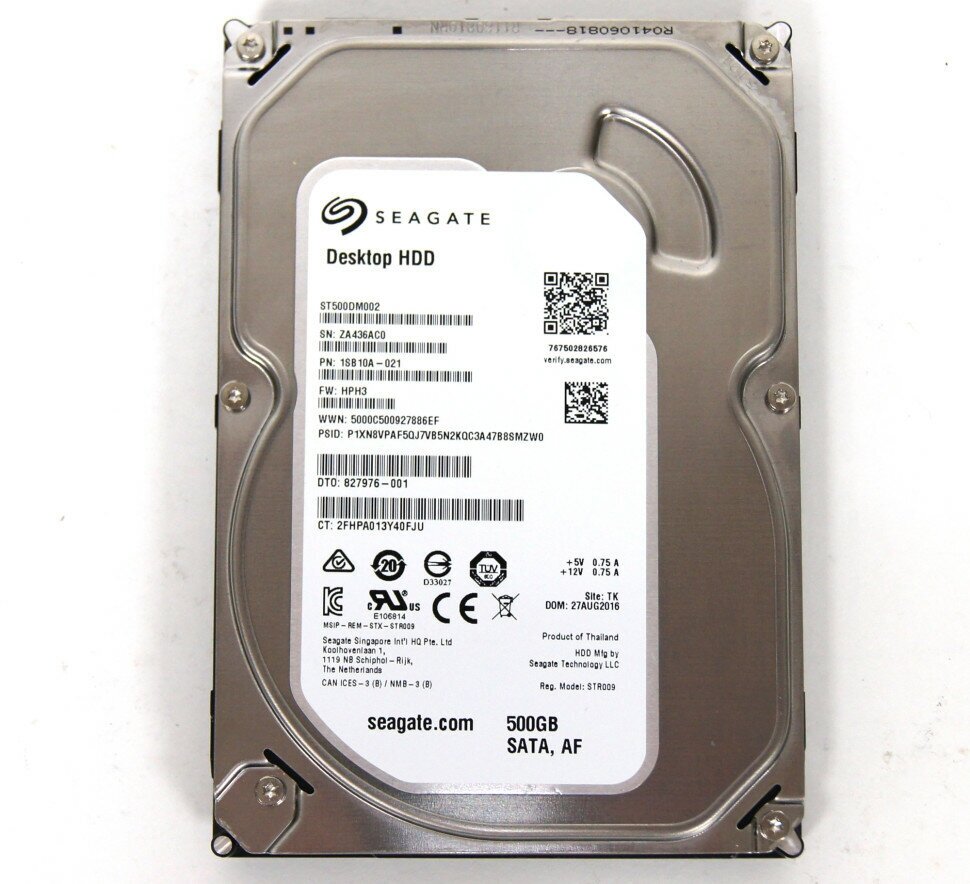 Жесткий диск 3.5 HDD 500GB Seagate